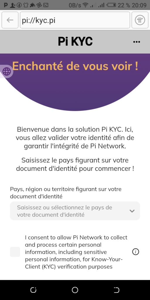Comment réussir le KYC avec Pi Network